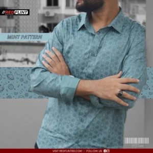 Mint Pattern Shirt