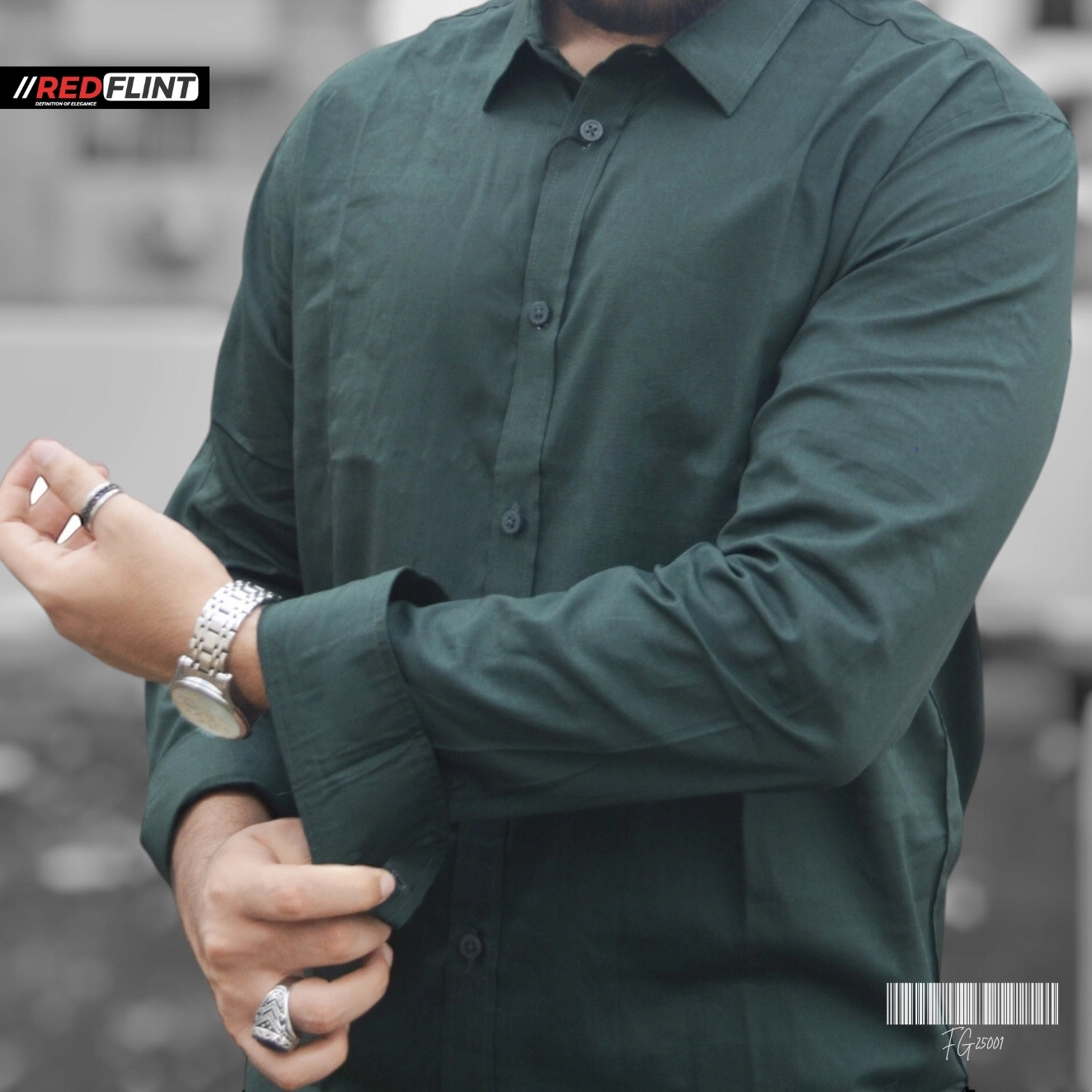 Forest Green Shirt - Image 4