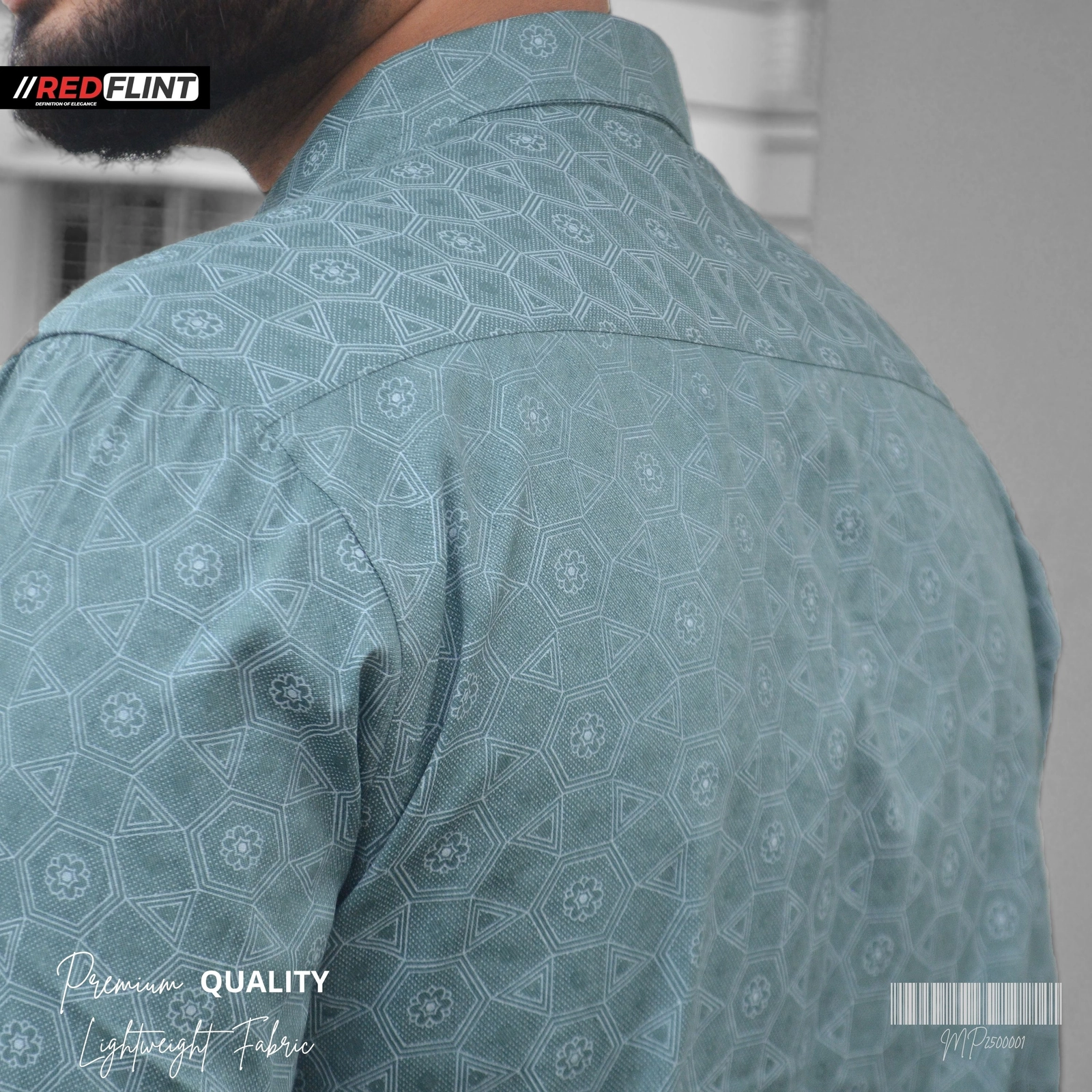 Mint Pattern Shirt - Image 3