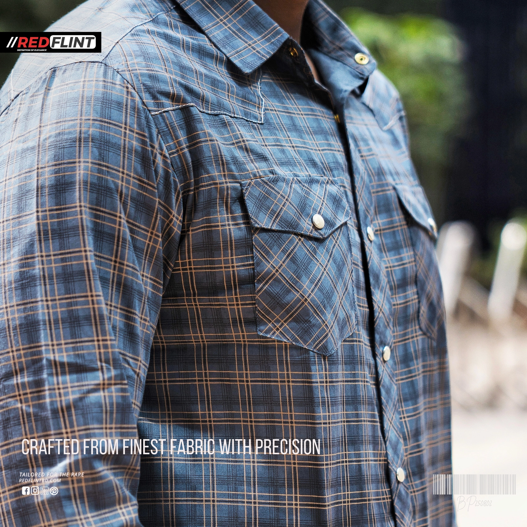 Blue Plaid Shirt - Image 2